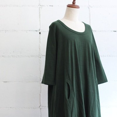 yohaku binder pocket one-piece col:green