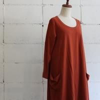 yohaku l/s tunic col:orange
