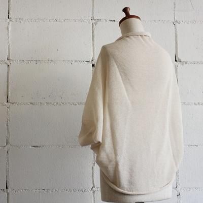 evam eva dry cotton bolero col:02 off white