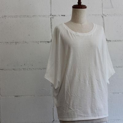 mizuiro-ind ドルマンTシャツ col:11 オフホワイト