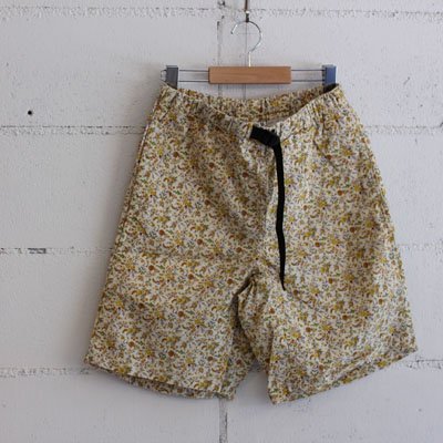 GRAMICCIFLOWER G-SHORTS col:BEIGE