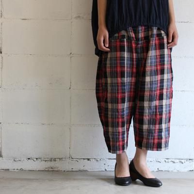 jujudhu DIAPER PANTS col:MANY COLOR CHECK