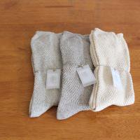 evam evarecycled cotton moss stitch socks col:03 ʥ 10 ١ 82 饤ȥ졼