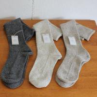 evam evarecycled cotton moss stitch high socks col:10 ١ 82 饤ȥ졼 89 㥳