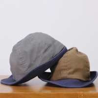 [SOLD OUT]DECHO (ǥ)US NAVY HAT col:GRAYBROWN