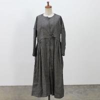 GARMENT REPRODUCTION OF WORKERSHARVEST DRESS col:GRAY