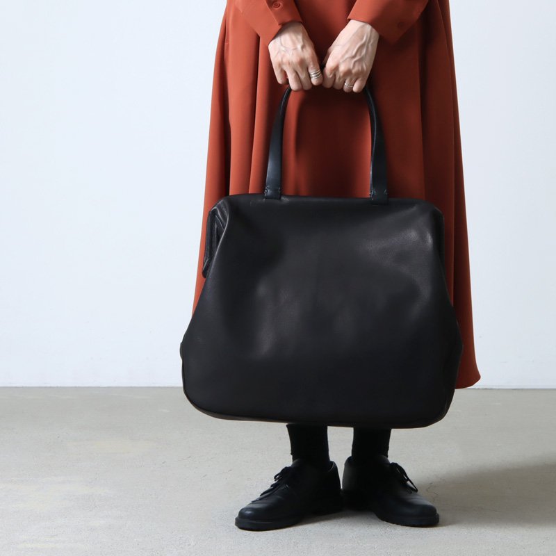 14,000円美品STYLE CRAFT スタイルクラフトゴート 山羊革フレーム ハンドバッグ