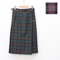O'NILE OF DUBLINKilt Skirt col:BROWN/GREENBLACK/RED/GREEN