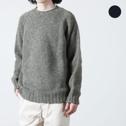 NOR'EASTERLY (ノア イースターリー) L/S V CARDIGAN col:OYSTER、NUTMEG、PETREL、NEWNAVY、CHARCOAL