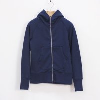 CURLY (꡼)OPENEND ZIP PARKA col:NAVY