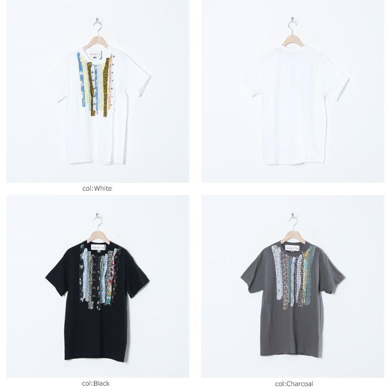 dahl'ia (ダリア) リメイク S/S Tee MULTI / リメイクＴ マルチフリル