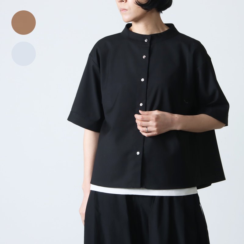 kelen (ケレン) STAND COLLAR BLOUSE TAO TR / スタンドカラーブラウス