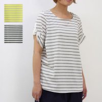 [SOLD OUT]yohaku / ϥ roll up sleeve top