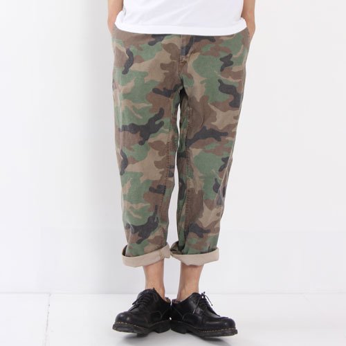 Ordinary Fits / オーディナリーフィッツ FRENCH CROPPED CAMO | cotyle