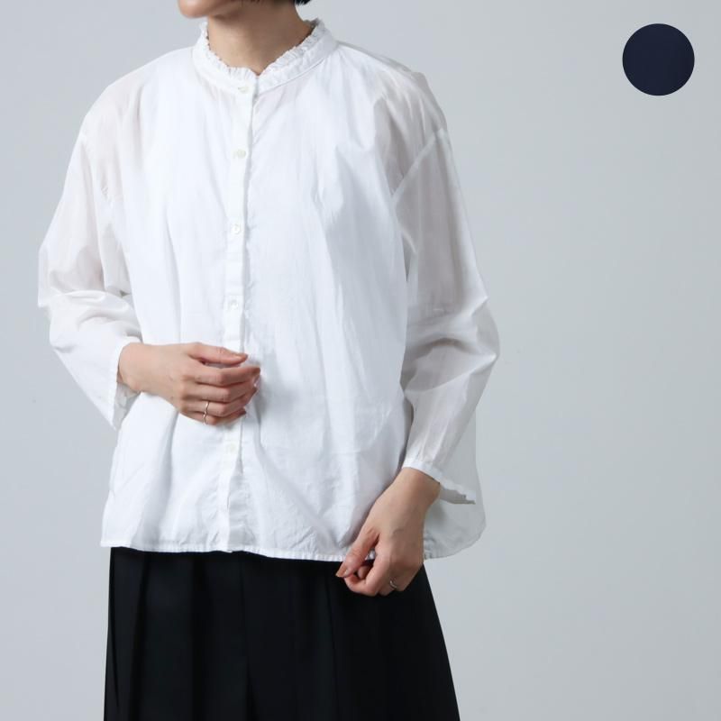 KOEISTORE 襟 フリル ブラウス シャツ レディース ワイシャツ Y