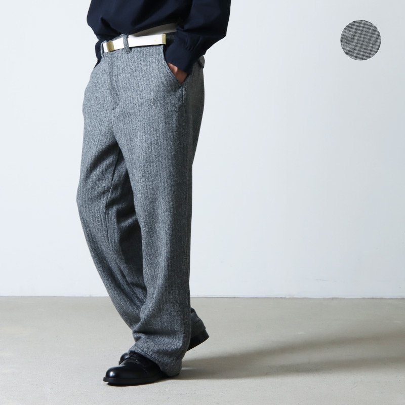 MASTER & Co. (マスターアンドコー) WOOL LONG TROUSERS