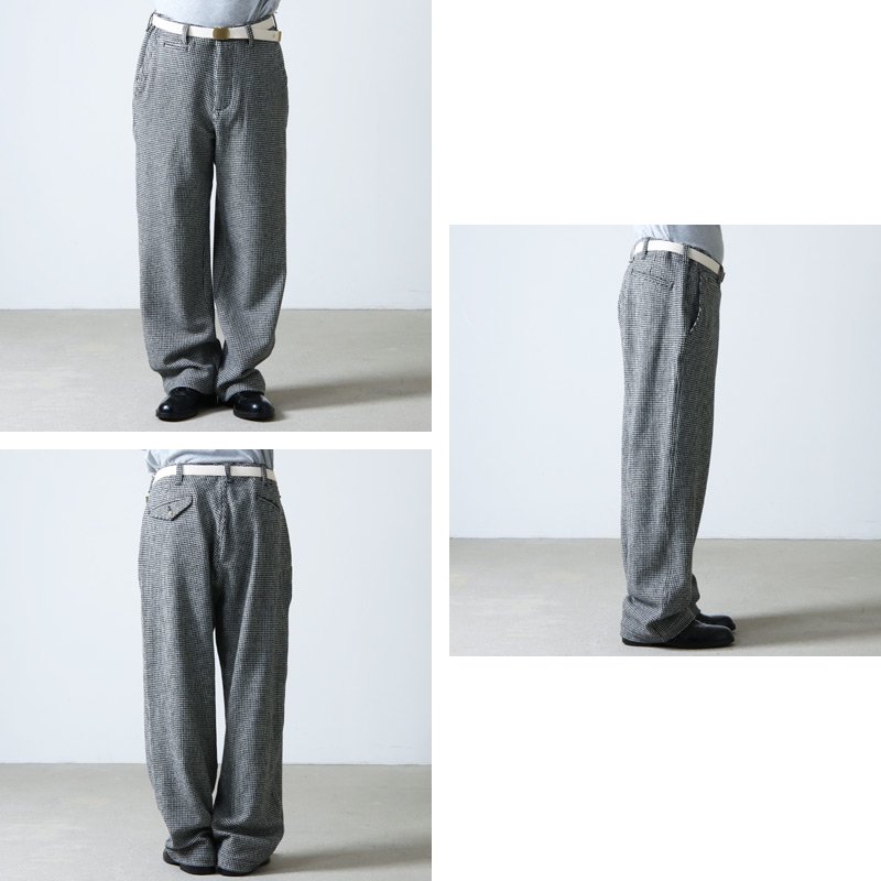 MASTER & Co. (マスターアンドコー) WOOL LONG TROUSERS sizeS , M 