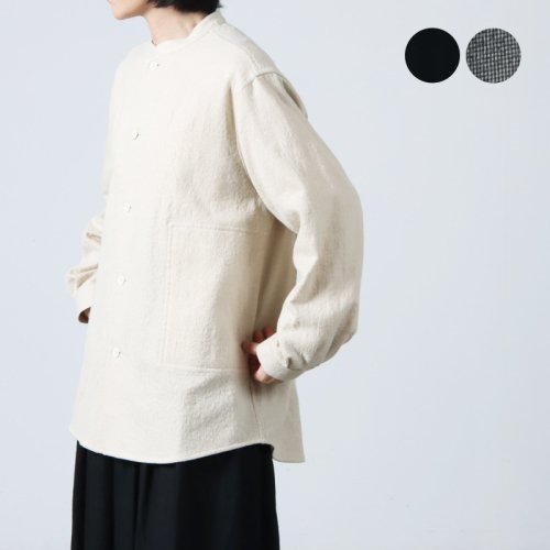 Charpentier de Vaisseau (シャルパンティエ ドゥ ヴェッソ) Stan Cotton Wool Work Shirts / コットンウールワークシャツ