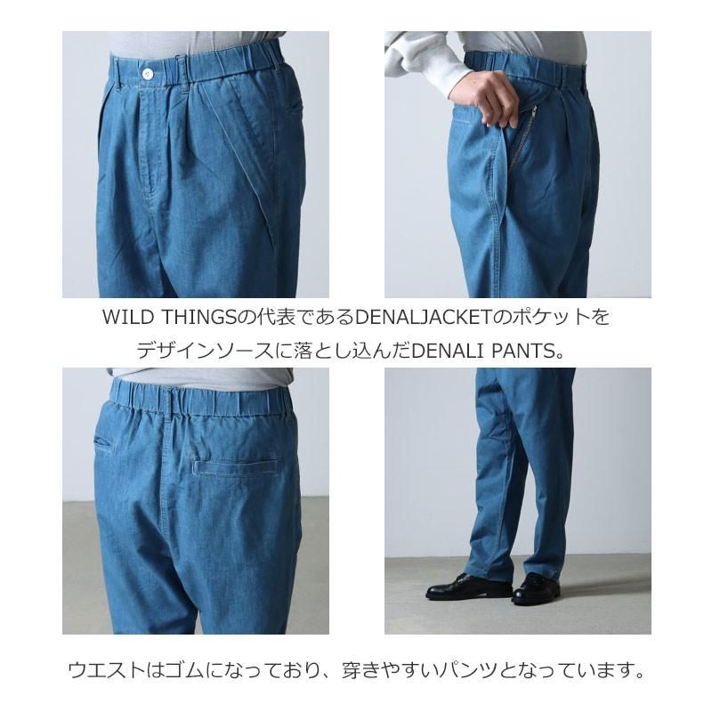 WILD THINGS (ワイルドシングス) SHELTECH DENIM DENALI PANTS