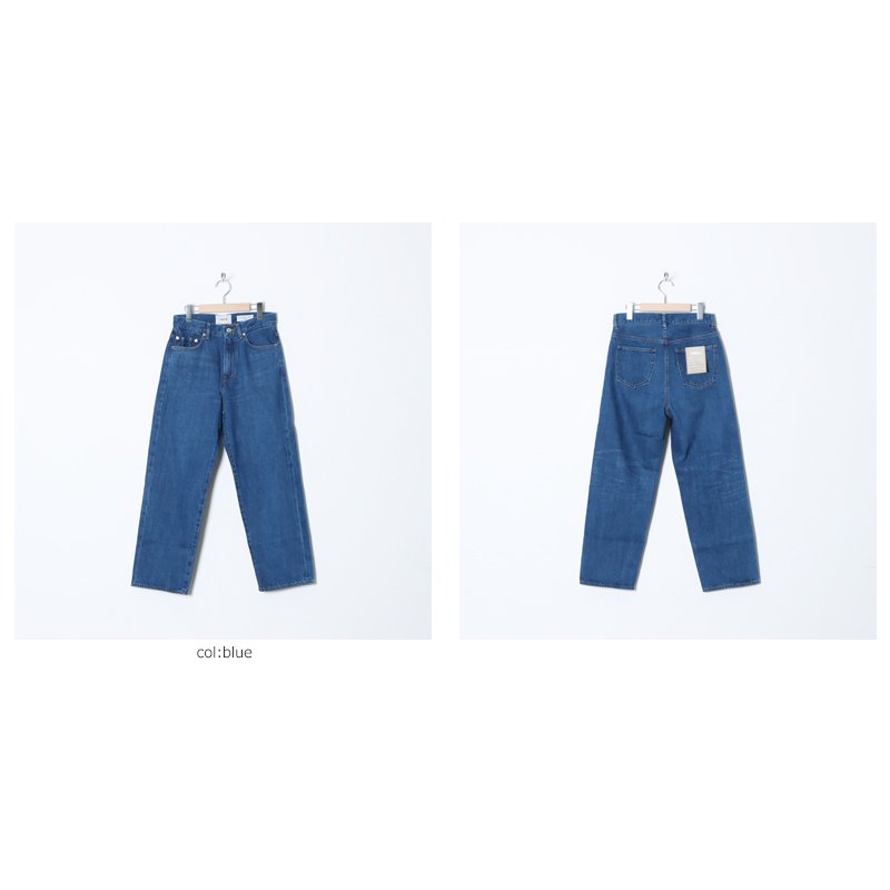 YAECA (ヤエカ) 11-13U DENIM PANTS WIDE STRAIGHT / デニムパンツ 