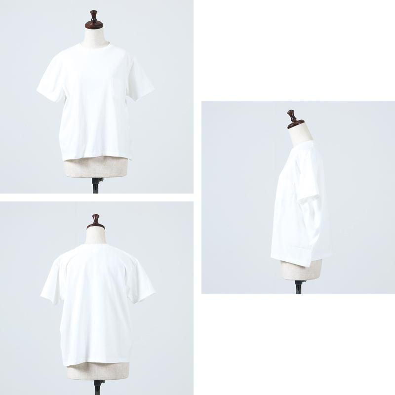 YAECA (ヤエカ) CREWNECK POCKET T S/S ＃WOMEN / クルーネック