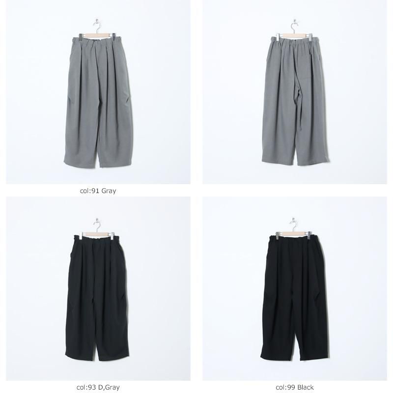 mizuiro ind (ミズイロインド) ワイドカーゴパンツ