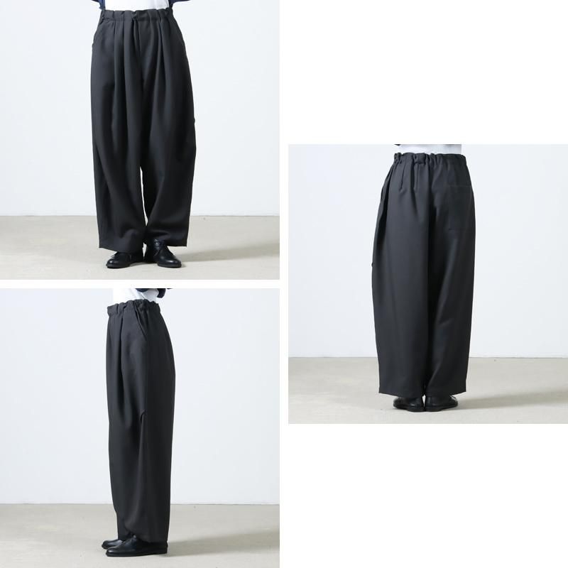 mizuiro ind (ミズイロインド) ワイドカーゴパンツ