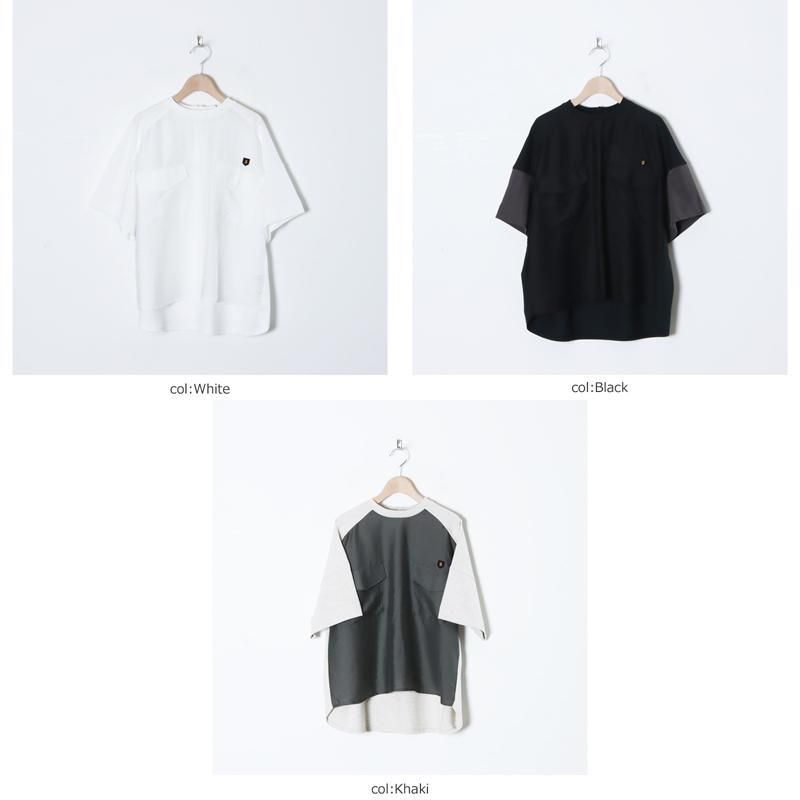 blanc basque (ブランバスク) コットン天竺×テンセルナイロン