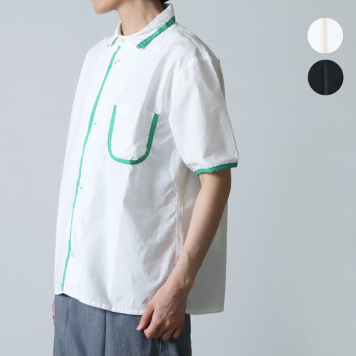LOLO (ロロ) パイピング半袖シャツ size:S