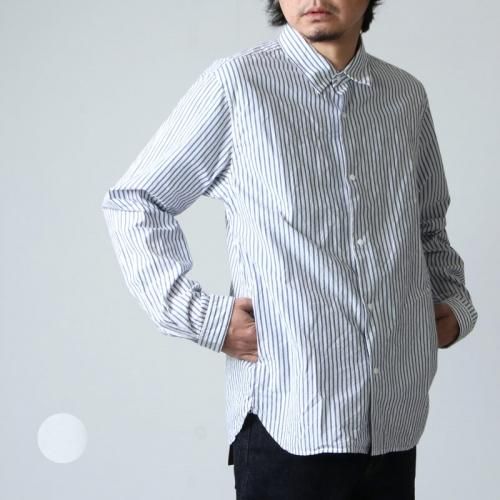 COMOLI (コモリ) バンドカラーシャツ