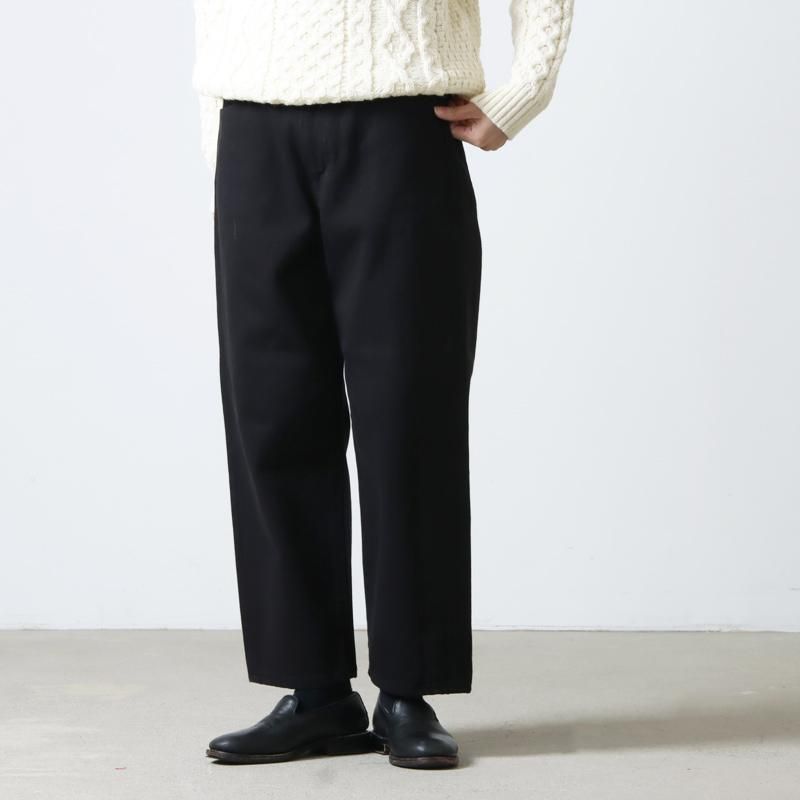 YAECA (ヤエカ) CONTEMPO DENIM PANTS WIDE CROPPED / コンテンポ 