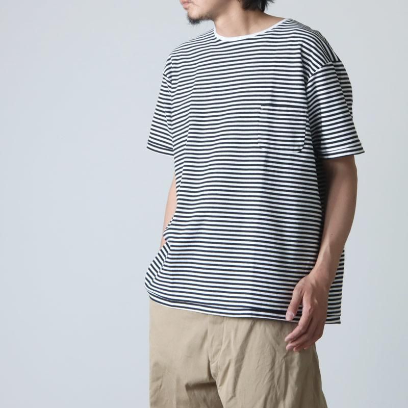 YAECA - 【あり】YAECA ポケT YAECA STOCK ポケット付き半袖Tシャツ（メンズ&レディス