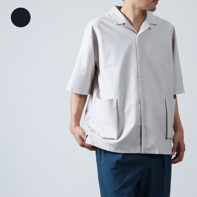 CURLY (カーリー) LINEN BLENDED S/S SHIRT / リネンブレンドショートスリーブシャツ