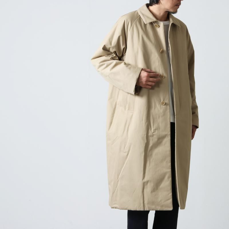 YAECA (ヤエカ) SOUTIEN COLLAR COAT STANDARD / ステン