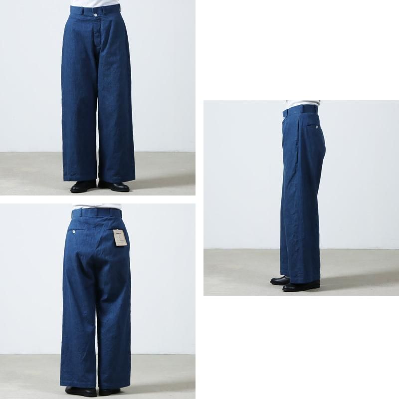 YAECA (ヤエカ) DENIM PANTS WIDE / デニムパンツワイド