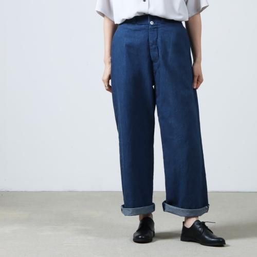ヤエカ　リバティパンツ YAECA (ヤエカ) WRITE CULOTTES LIBERTY / ライトキュロットリバティ