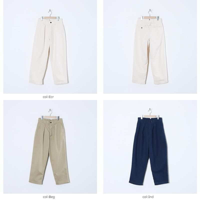 Ordinary Fits (オーディナリーフィッツ) TUCK WIDE PANTS