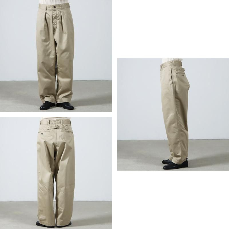 Ordinary Fits (オーディナリーフィッツ) TUCK WIDE PANTS