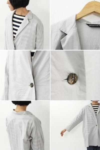 mizuiro ind (ミズイロインド) シャツジャケット