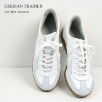 German Trainer (ジャーマントレーナー) レザースニーカー