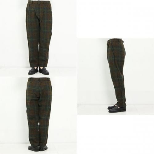 ICHI Antiquites (イチアンティークス) ウールチェックパンツ ICHI Antiquites (イチアンティークス) ウールチェックパンツ