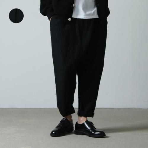 YAECA (ヤエカ) TAC TAPERED CHINO CLOTH PANTS / タック