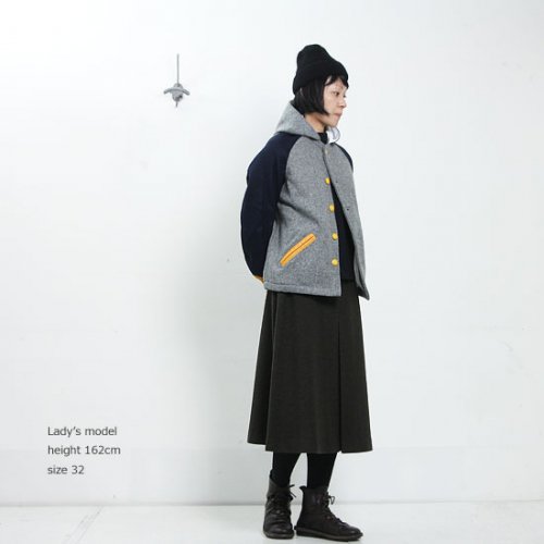 SKOOKUM (スクーカム) HOODED SUR COAT (ALL MELTON) / Cotyle別注