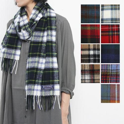 HIGHLAND TWEEDS (ハイランド ツイード) TARTAN SCARF