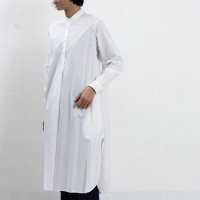 YAECA (䥨) SHIRT DRESS STAND NECK