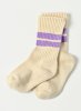 <img class='new_mark_img1' src='https://img.shop-pro.jp/img/new/icons47.gif' style='border:none;display:inline;margin:0px;padding:0px;width:auto;' />EAST END HIGHLANDERS   Line Socks / Beige x Crocus