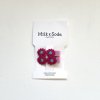 <img class='new_mark_img1' src='https://img.shop-pro.jp/img/new/icons47.gif' style='border:none;display:inline;margin:0px;padding:0px;width:auto;' />Milk  SodaCHAMOMILE HAIR CLIP / Magenta
