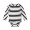 <img class='new_mark_img1' src='https://img.shop-pro.jp/img/new/icons6.gif' style='border:none;display:inline;margin:0px;padding:0px;width:auto;' />Repose.AMSMINIKIN bodysuits LS / creme brulee blue stripe