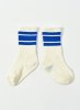 <img class='new_mark_img1' src='https://img.shop-pro.jp/img/new/icons6.gif' style='border:none;display:inline;margin:0px;padding:0px;width:auto;' />EAST END HIGHLANDERS   Line Socks / WhiteBlue Stripe