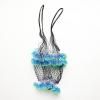 <img class='new_mark_img1' src='https://img.shop-pro.jp/img/new/icons7.gif' style='border:none;display:inline;margin:0px;padding:0px;width:auto;' />yao    Net frill bag / Black  Blue